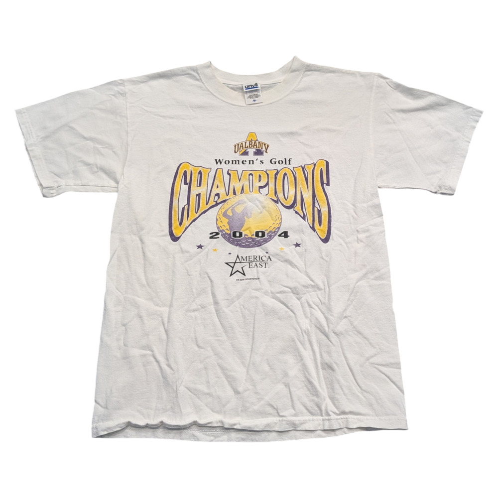 2004 Womens Golf U Albany Champions T Shirt